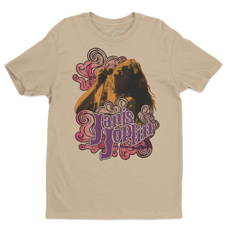 janis joplin band tee