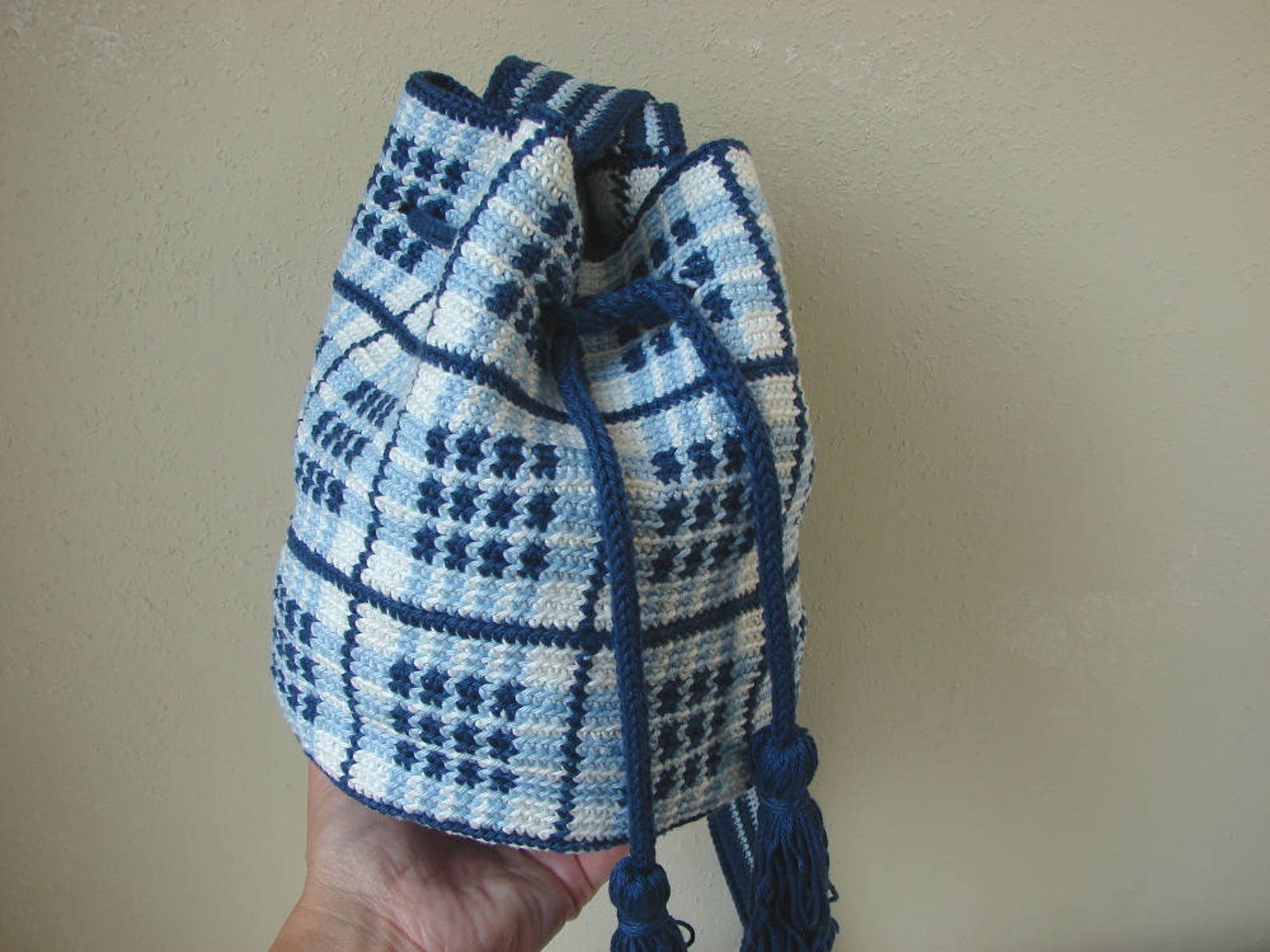 Tapestry Crochet Pattern Mochila Crochet Pattern Messenger Etsy