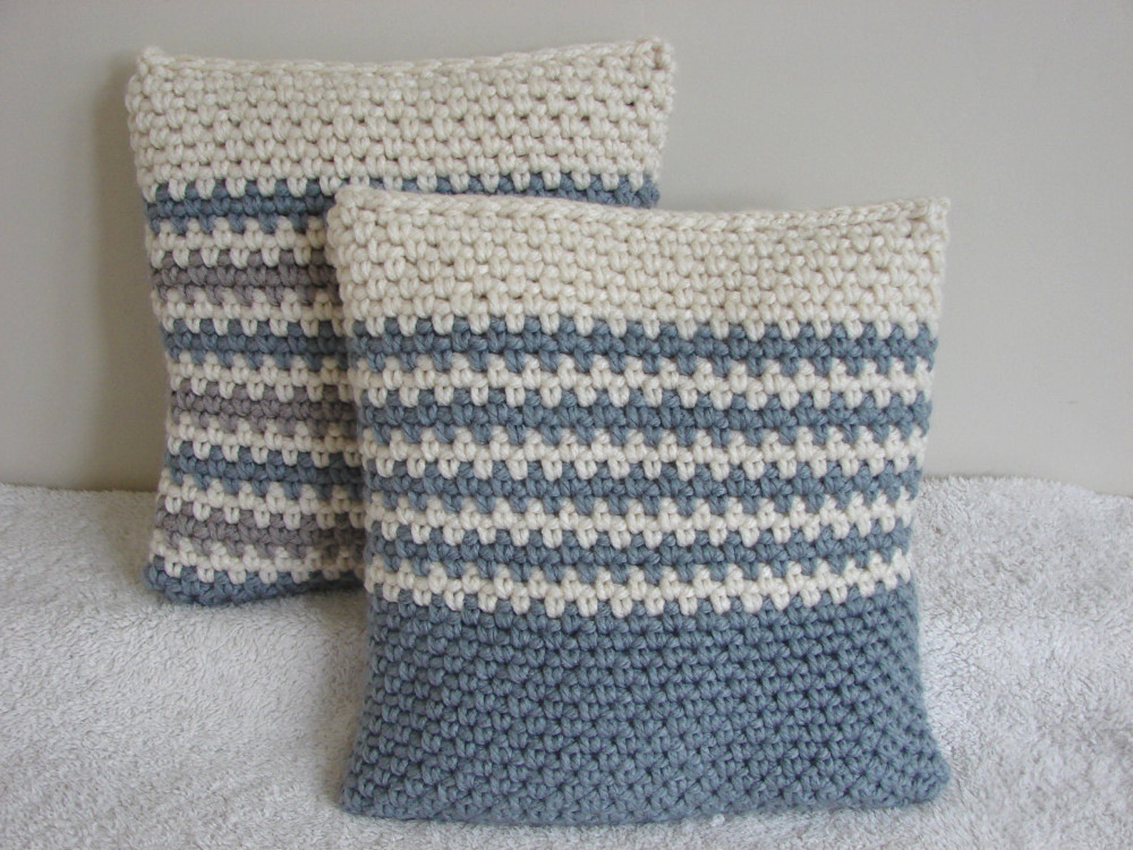 Crochet Pattern Chunky Cushion Cover Pattern Bulky Yarn Etsy