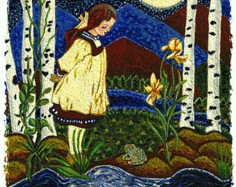 My Sectret Garden 5x7 Giclee Print