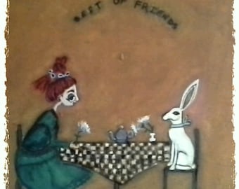 Best of Friends 5x7 Giclee Print