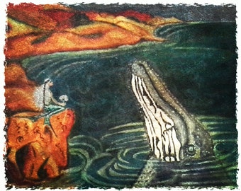 Mythical Mariner Song 5x7 Giclee Print