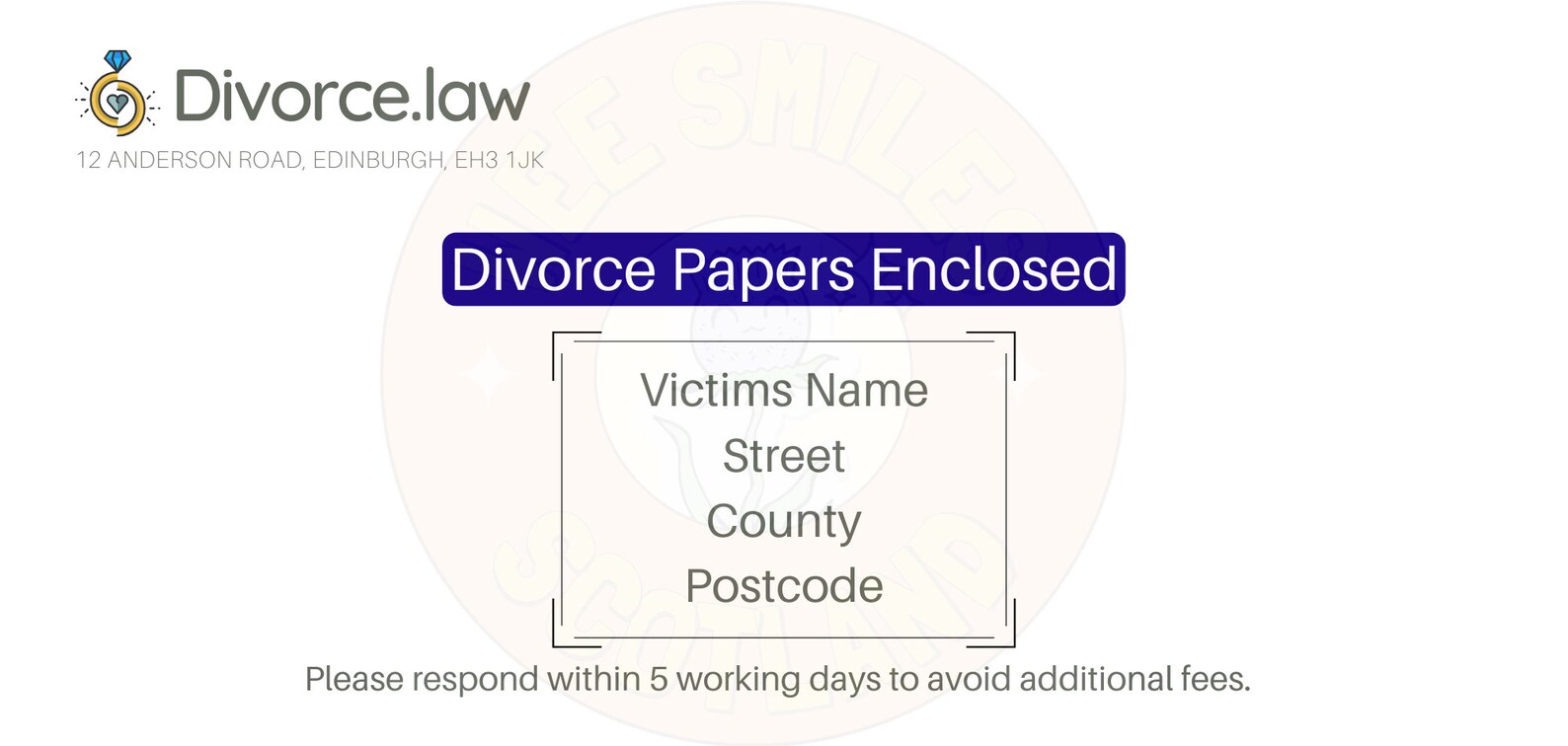 Funny Envelope Divorce Papers Prank Gift for Pen Pals via | Etsy