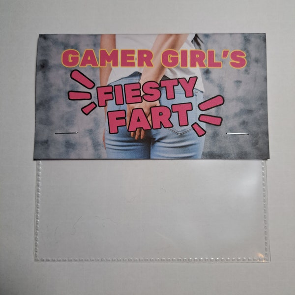 Gamer Girl's Fart - Cheap & funny witty gifts. Novelty item / Gag gift