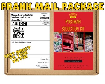 Postman Seduction Kit Prank - Hilarious Embarrassing Gag Gift - Send Anonymously for Maximum Surprise