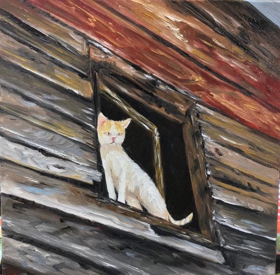 Barn Cat Etsy