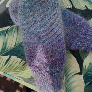Luscious Hand Knit Winter Mittens