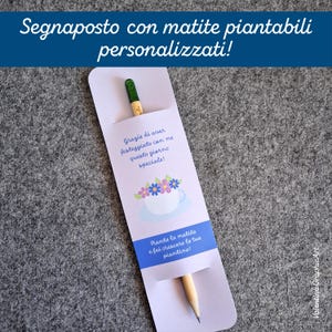 Segnaposto con matite piantabili personalizzati - Scegli il tuo tema e la tua grafica | Compleanni, Eventi e Cerimonie!