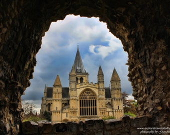 Digital Download Rochester England Fine Art Landscape Photography - Instant Digital Download Printable by Explore Travel