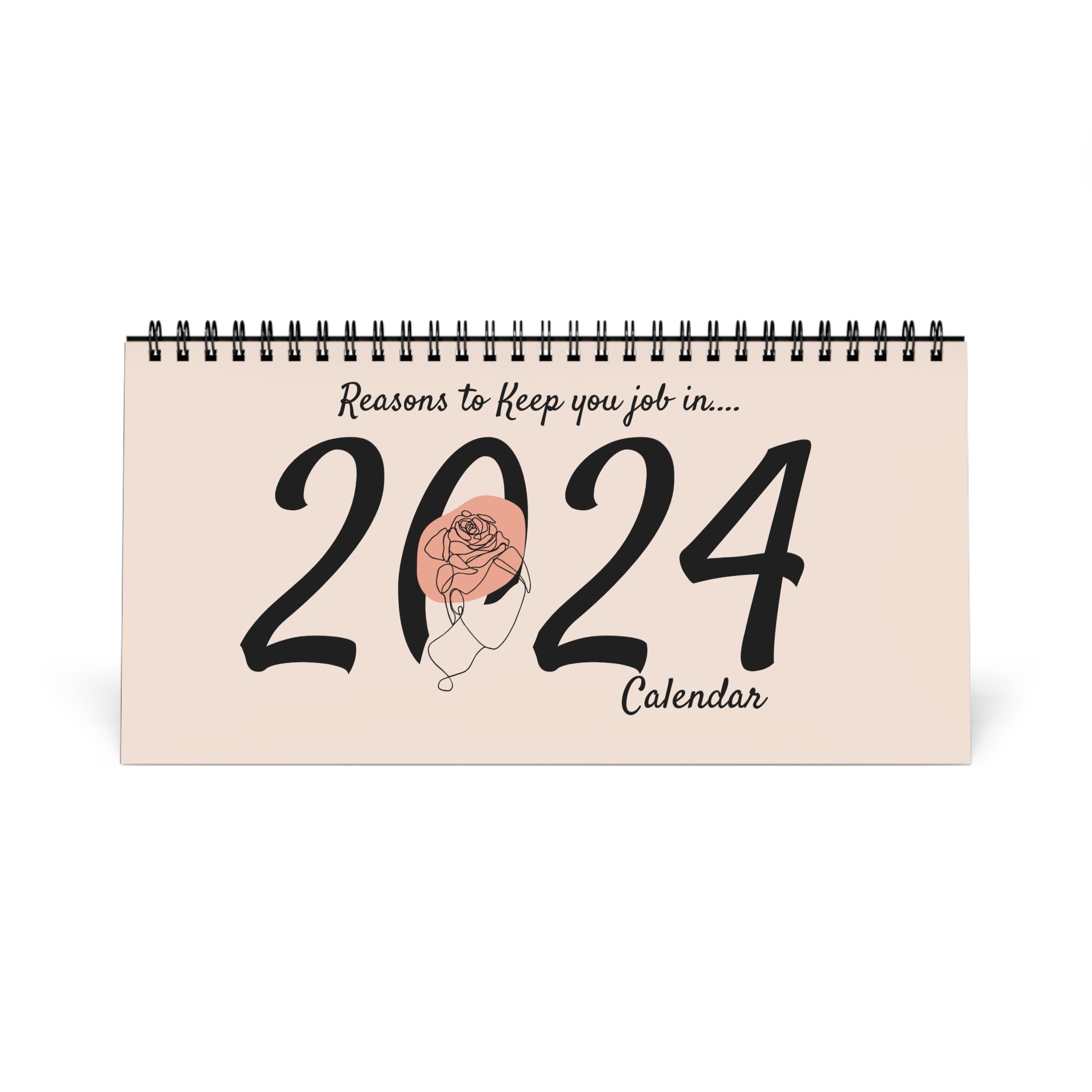 2024 Wall Calendar Funny Calendar 2024 Swearing Calendar Etsy