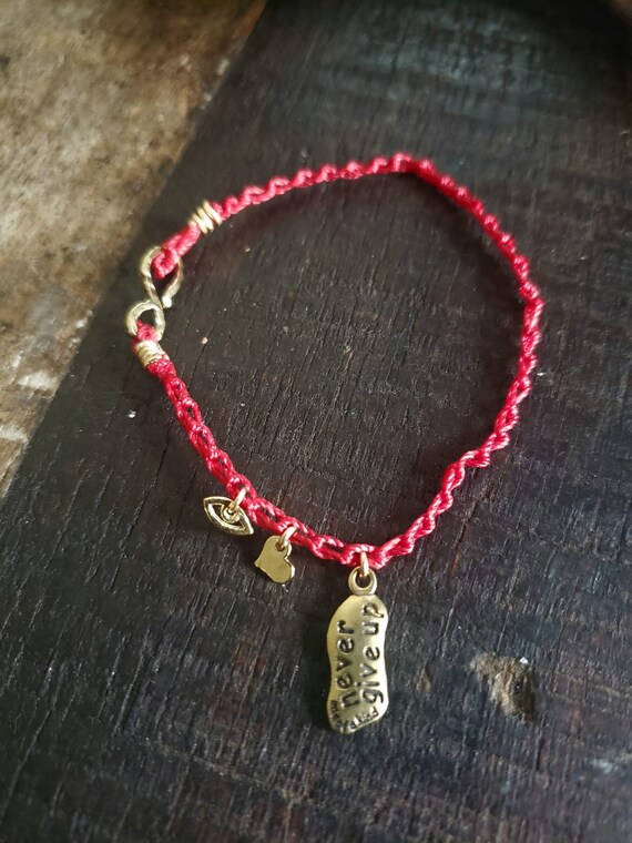 Red bendel bracelet hot sale