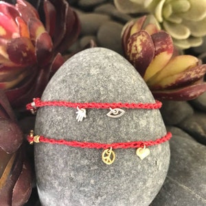 hamsa bracelet, red evil eye bracelet, hamsa evil eye bracelet, hamsa heart bracelet, hamsa bracelet red hamsa anklet, evil eye bracelet