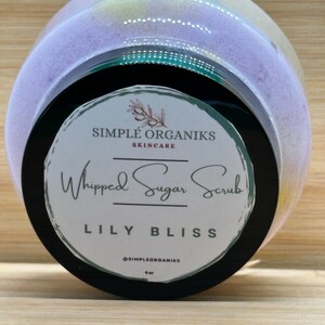 Exfoliating Body Scrub Emulsified Sugar Body Scrub Natural Exfoliating 8 ounce