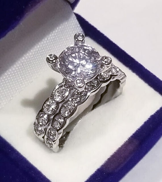 Bridal ring hotsell sets clearance
