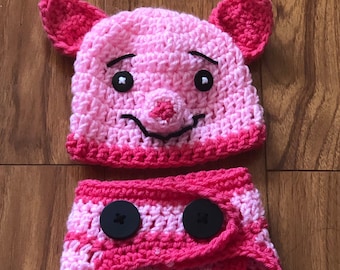 Infant "Piglet"  inspired Costume