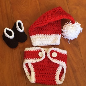 Crochet Santa Claus Costume