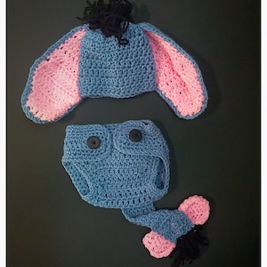 Baby &quot;Eeyore&quot; inspired  Costume
