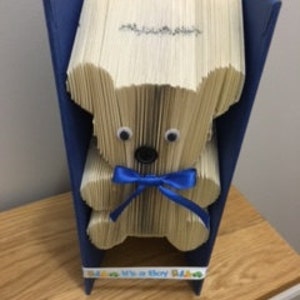 Teddy Book Folding Pattern