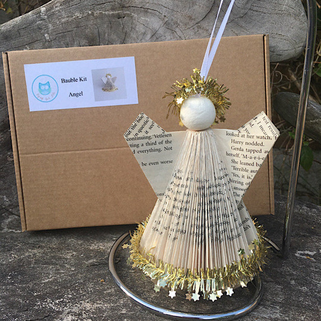 Christmas Bauble Book Folding Kit 5 Styles Christmas Couples Gift