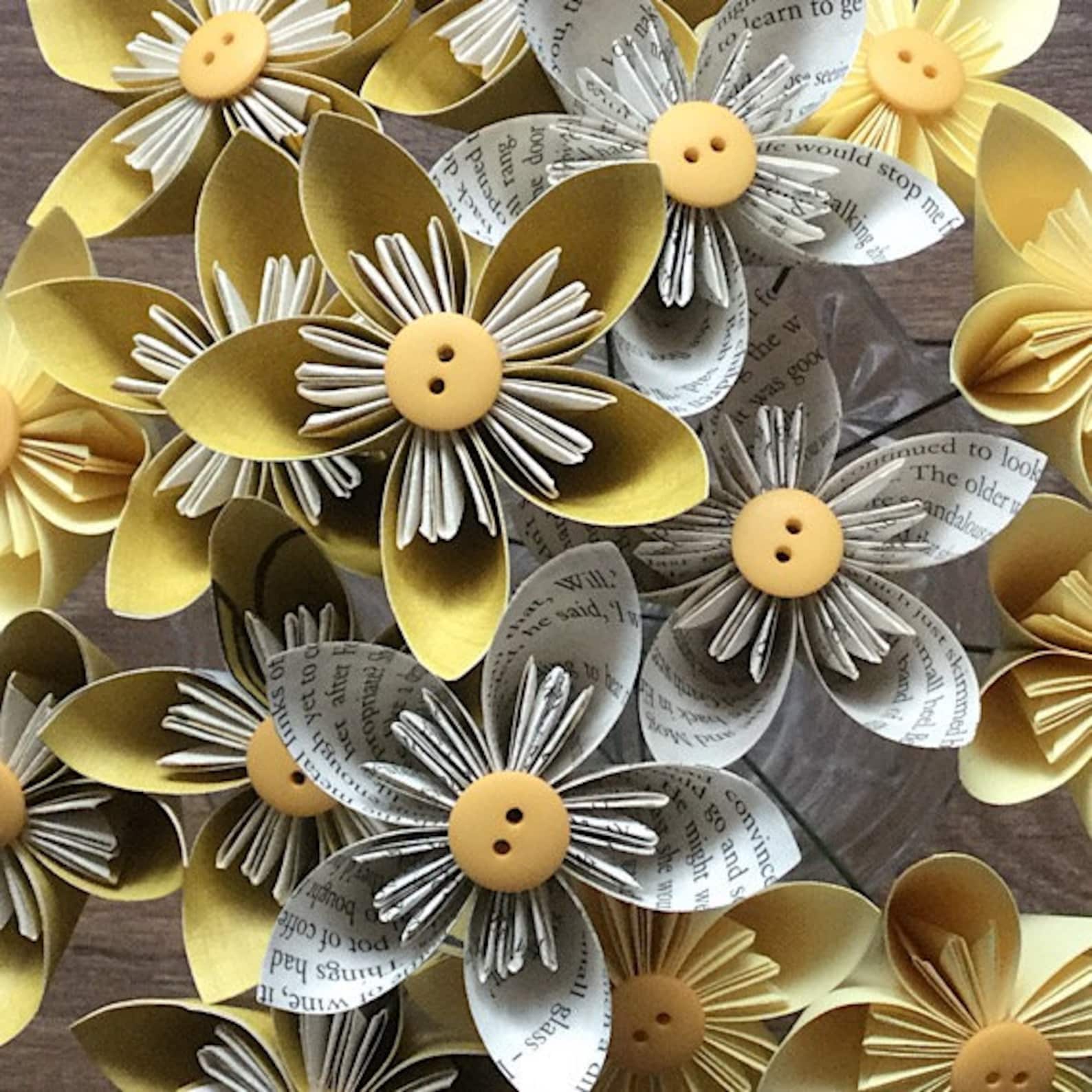 Paper Flowers Etsy