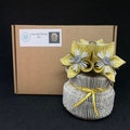 Vase and Flower Book Folding Kit - Christmas / gift for her / birthday / mother / grandmother / anniversary / wedding / girlfriend / teenage