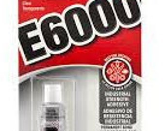E6000 Glue 0.5 ozs (Item #TGL4)
