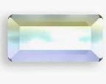 Swarovski Baguette Flat Back  5x2.5mm - Crystal AB (36pcs) - 2510