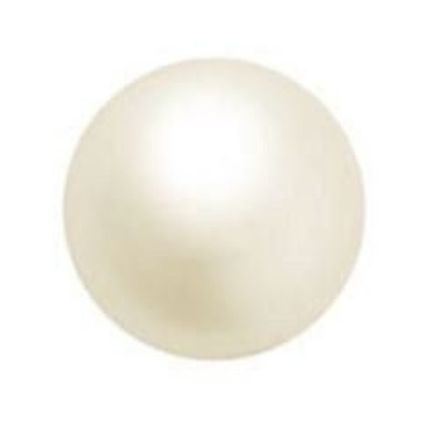 Preciosa Nacre Pearls - Round Maxima - 131 10 011 - 4mm,5mm,6mm,8mm,10mm,12mm - White