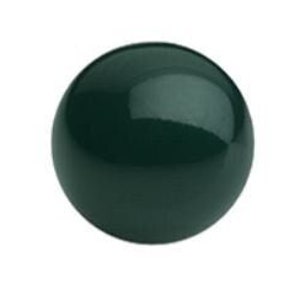 May include: A dark green glass ball, perfect for crafting or decorating.