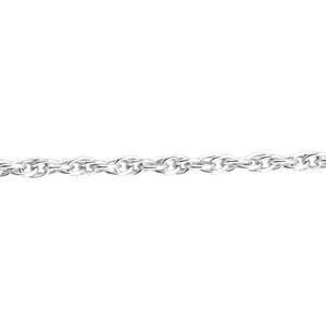 1.6mm Rope Chain By the Foot - Sterling Silver (SS) Item # 3012RP