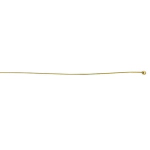 Gold Filled Ball Headpins  2 inch 24 Gauge 50pcs, 100pcs, 500pcs, 1000pcs #2020224G