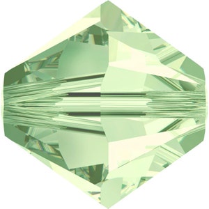 Swarovski Crystal Bicone Beads 5328 - 3mm 4mm 5mm 6mm 8mm 10mm - Chrysolite