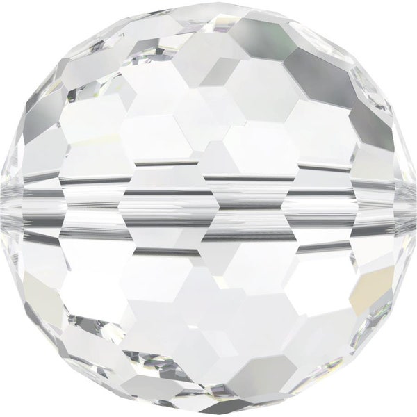 Swarovski Crystal Round Beads 5003 - 6mm 8mm 10mm - Clear Crystal