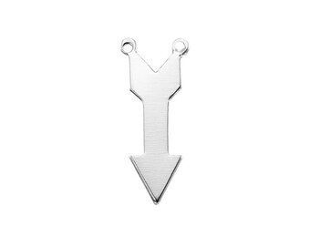Arrow Connectors 6.3 x 15.5mm - (302115CN) - Sterling Silver