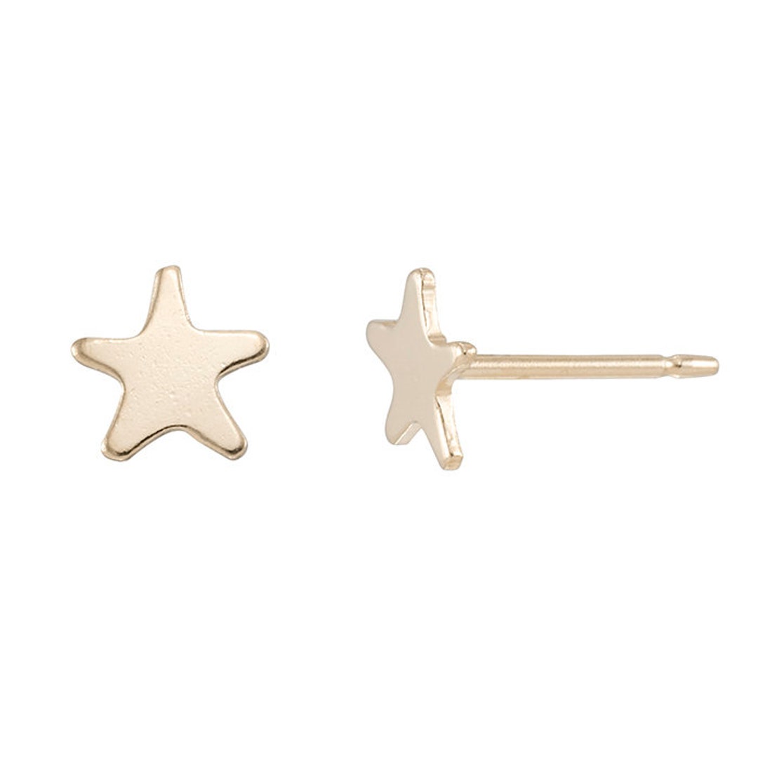 Numbering ♥ #7205_(10K Gold) Mini Star Stud Earrings il_340x270.2398251096_5whz.jpg