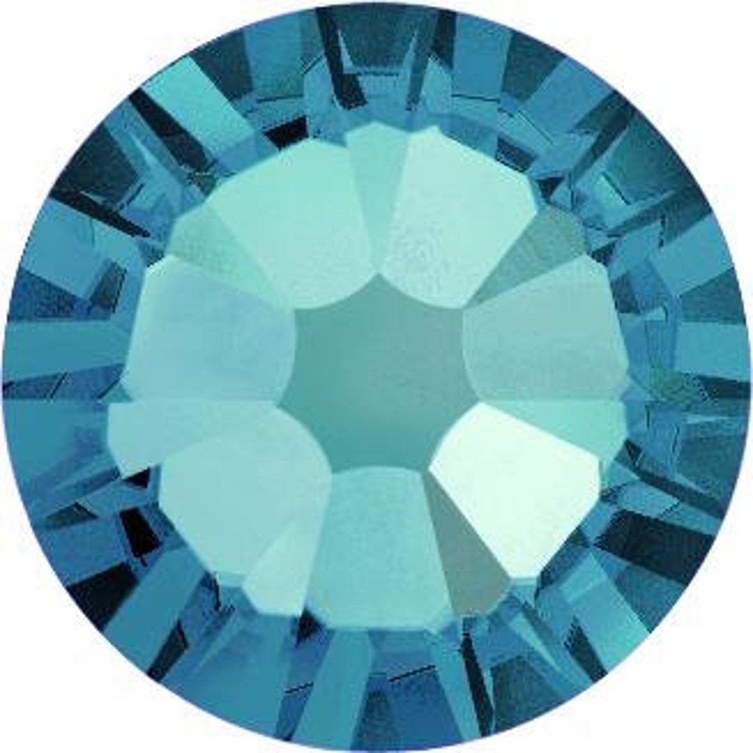 Swarovski Crystal - 2028/2058/2088 - Flatback - Non Hotfix - Denim