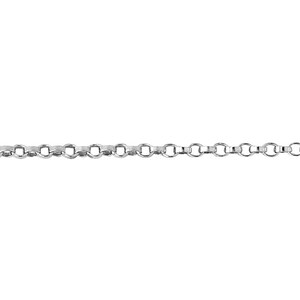 1.1mm Rolo Chain By the Foot - Sterling Silver (SS) Item # 309701RC