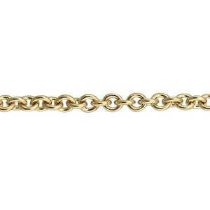 2.15 x 2.5mm Cable Chain By the Foot - Gold Filled (GF) Item # 2022-19CA