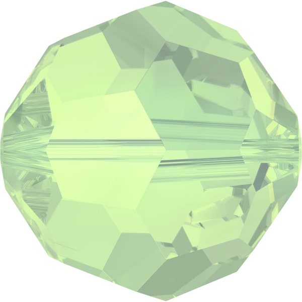 Swarovski Crystal Round Beads 5000 - 3mm 4mm 6mm 8mm - Chrysolite Opal