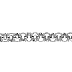 3.25mm Rolo Chain By the Foot - Sterling Silver (SS) Item # 306027RC