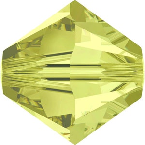 Swarovski Crystal Bicone Beads 5328 - 3mm 4mm 5mm 6mm 8mm - Jonquil