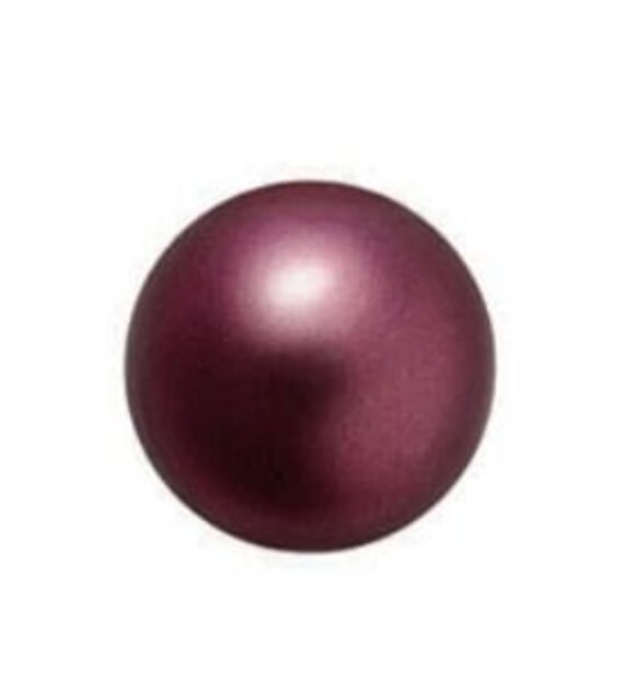 Pearl, Preciosa Maxima - Lt Burgundy Pearl, Preciosa Maxima - Lt Burgundy