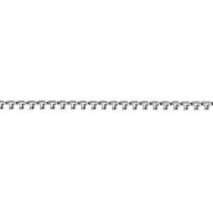 1 Box Chain By the Foot - Sterling Silver (SS) Item # 3019BX