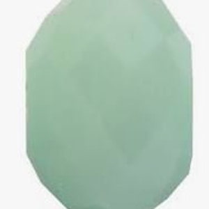 Swarovski Crystal Briolette Beads 5040 - 6mm 8mm - Mint Alabaster