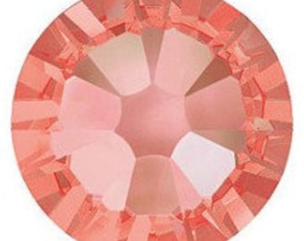 Rose Peach (262) Swarovski 2088 XIRIUS 30ss Crystal Flatback No