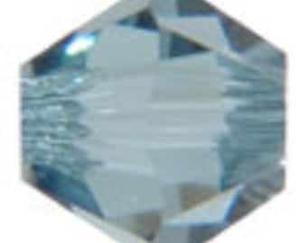 Swarovski Crystal Bicone Beads 5328 -3mm 4mm 5mm 6mm - Indian Sapphire