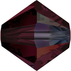 Swarovski Crystal Bicone Beads 5328 -  3mm 4mm 5mm 6mm 8mm - Garnet AB