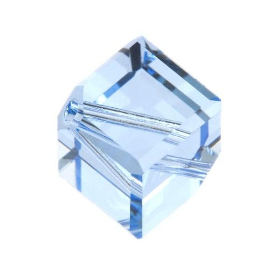 SWAROVSKI 5600 Diagonal Hole Crystal AB | 6mm | 1 Piece