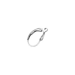 Sterling Silver Shell Earring Leverbacks - 10pcs, 50pcs, 100pcs #306395