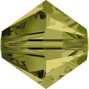 Swarovski Crystal Bicone Beads 5328 -3mm 4mm 5mm 6mm - Khaki